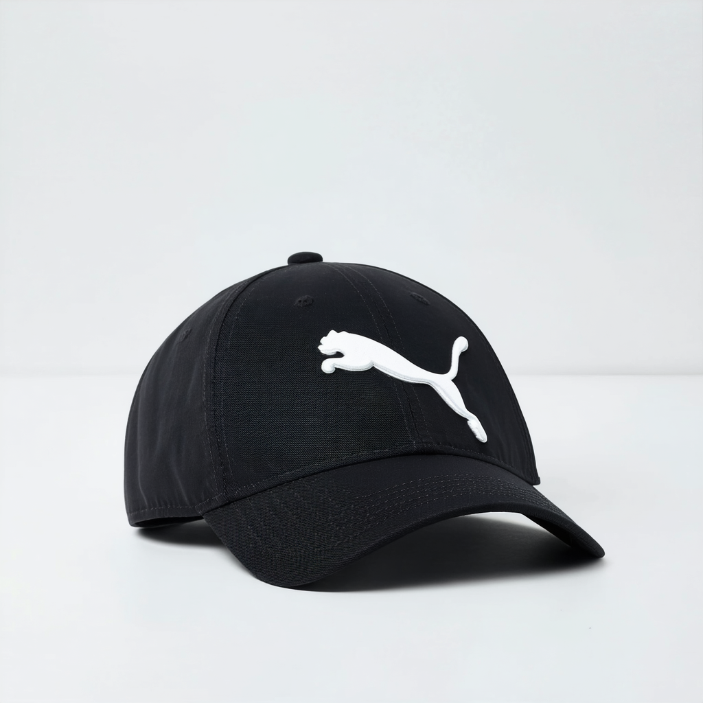 PUMA Women's Evercat Kaleidoscope Adjustable Backstrap Baseball Cap Hat Black