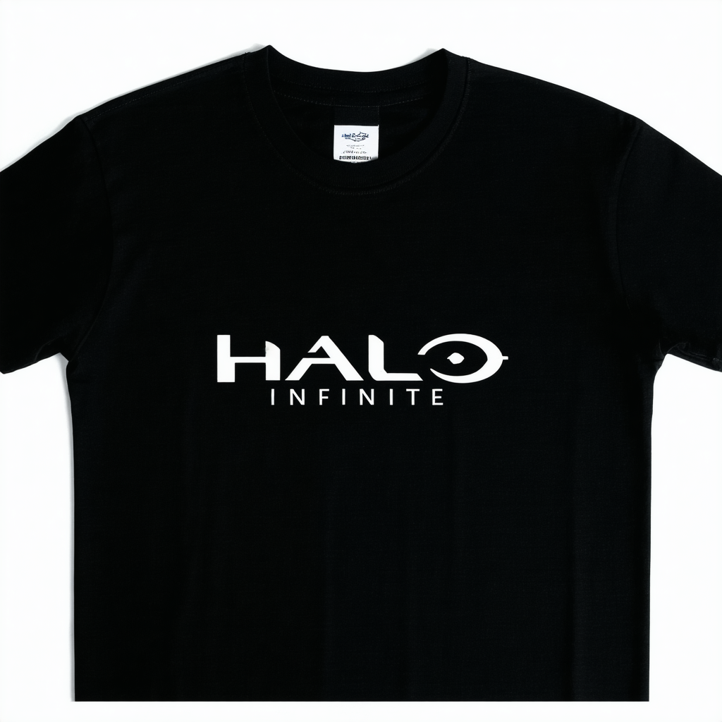 Halo Infinite Logotype Black T-Shirt