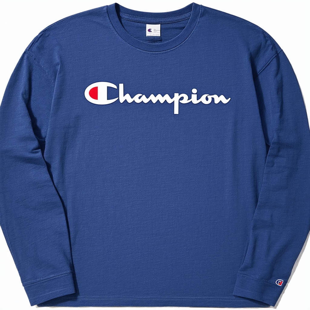 Champion Men's Classic Jersey Long Sleeve Graphic T-Shirt