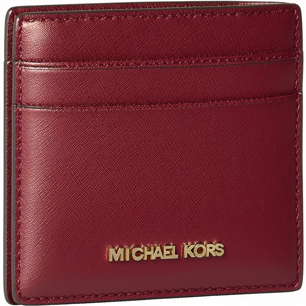 MICHAEL Michael Kors Jet Set Travel Flat Wallet Claret