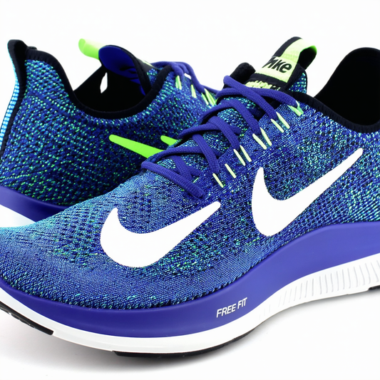 Nike Women's Free 5.0 TR Fit 5 PRT Clrwtr/White/Bl Lgn/Flsh Lm Running Shoe 9.5 Women US