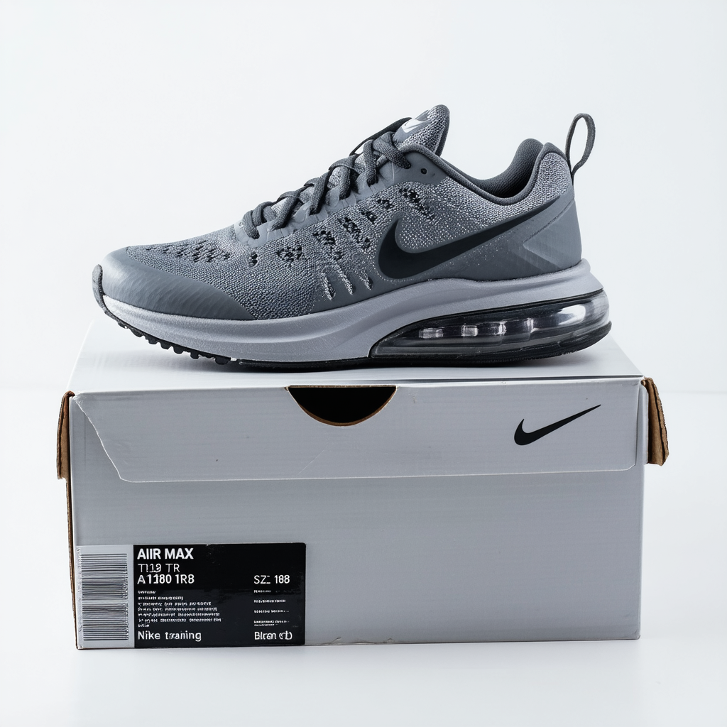 Nike Air Max Tr180 Sz 13 Mens Cross Training Shoes Grey New In Box