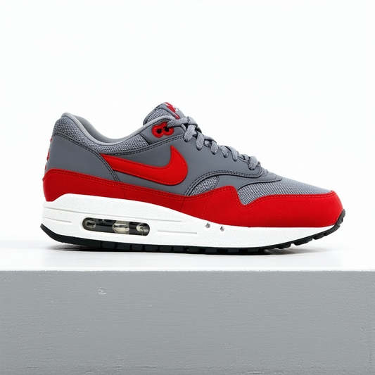 Nike WMNS AIR MAX 1 CHARCOAL/GYM RED//SAIL 319986-099