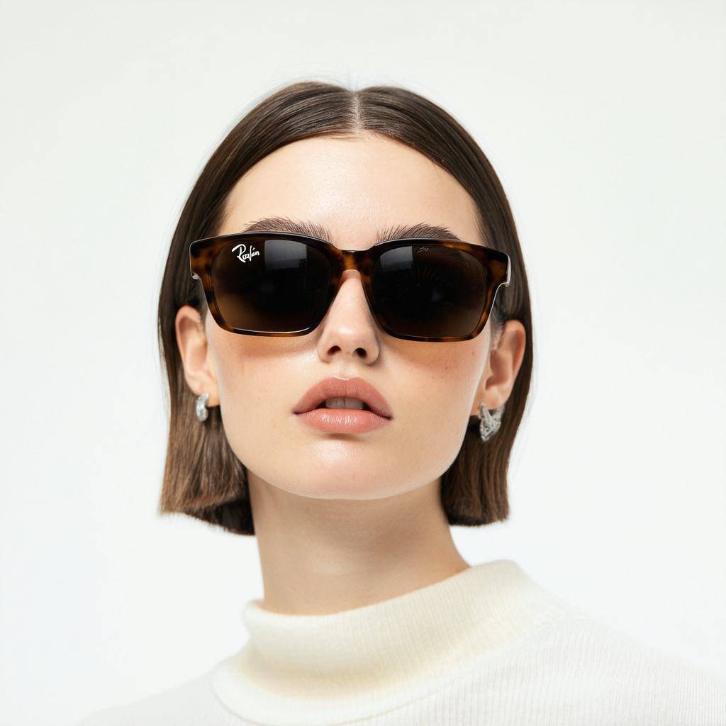 Ray-Ban Rb3957 Julie Rectangular Sunglasses