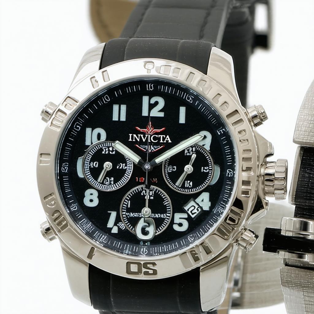 Invicta Men's 19903 S1 Rally Analog Display Quartz Black Watch