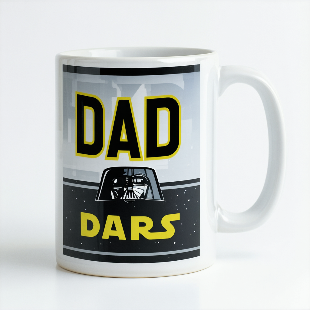 Star Wars Men's Dad Mega Mug T-Shirt