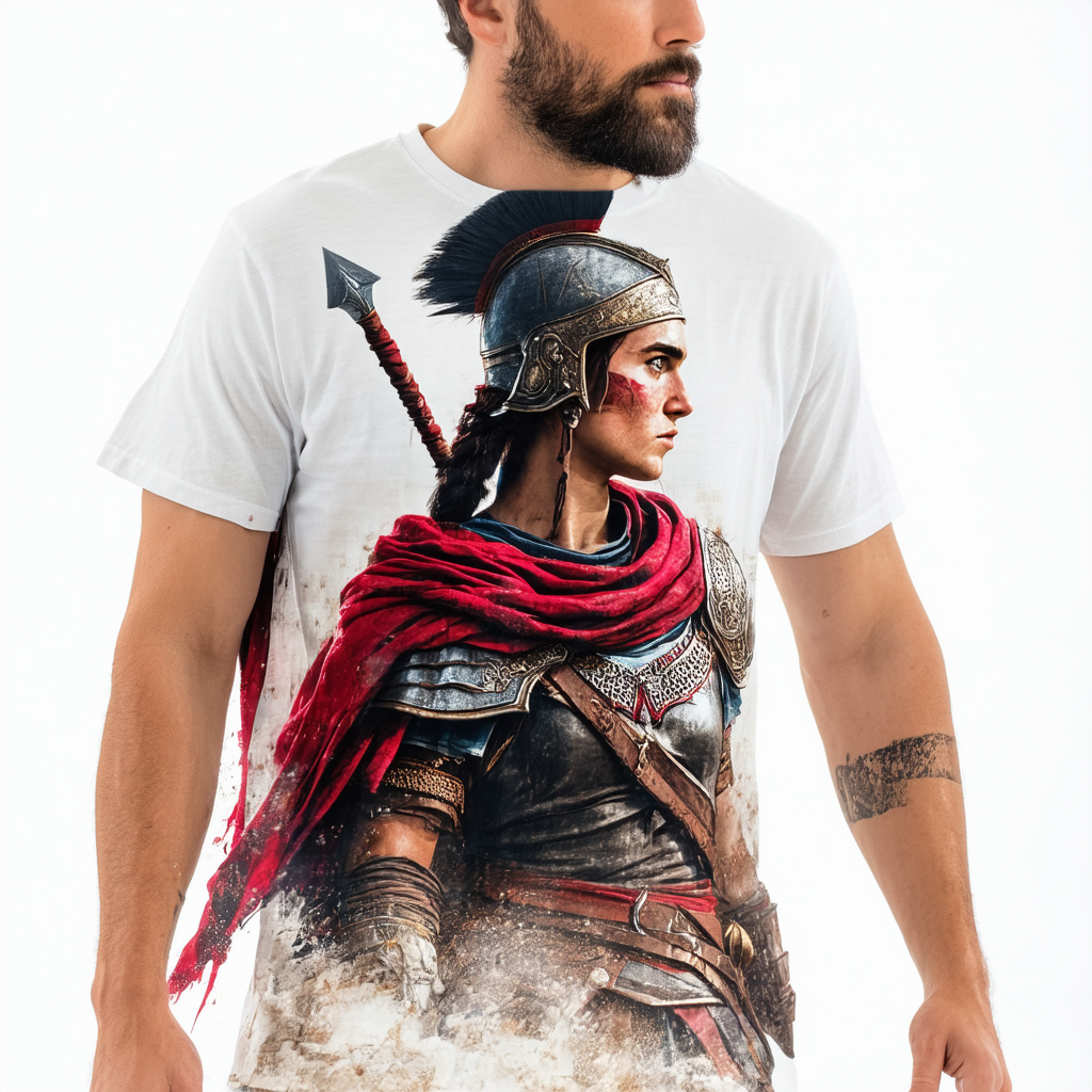 Men's Assassin's Creed Odyssey Kassandra Portrait T-Shirt