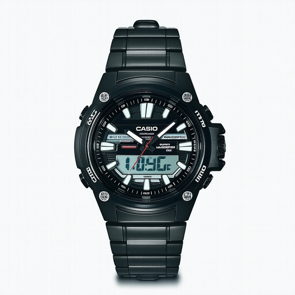 Casio Men's WVA109HA-1BV Waveceptor Atomic Watch