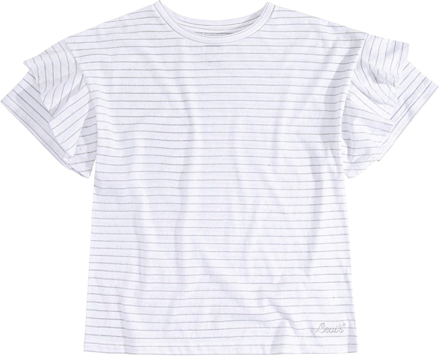 Levi's Girls' Ruffled Oversized Knit T-Shirt