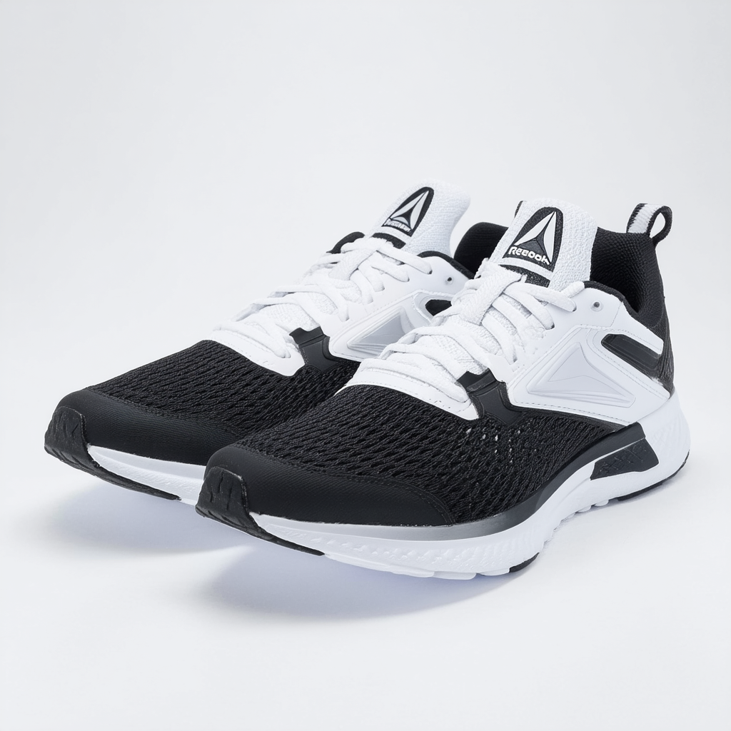 Reebok New Men's Run Supreme 3.0 MT Running Shoe Black/White 10.5