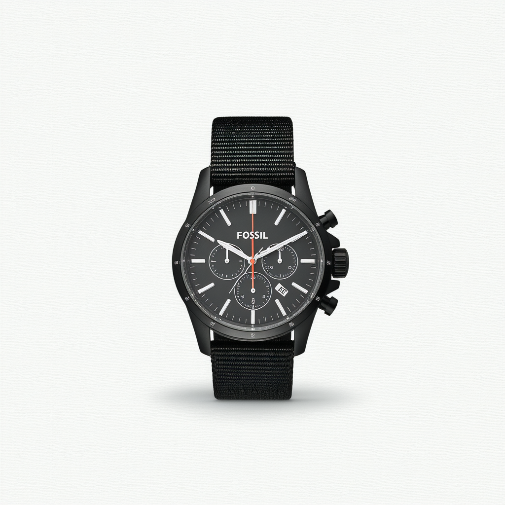 Fossil Latitude Chronograph Nylon Watch - FS5750