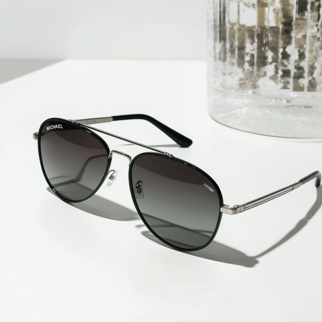 Michael Kors Chelsea Glam MK1082 Pilot Sunglasses for Women + BUNDLE With Designer iWear Eyewear Kit