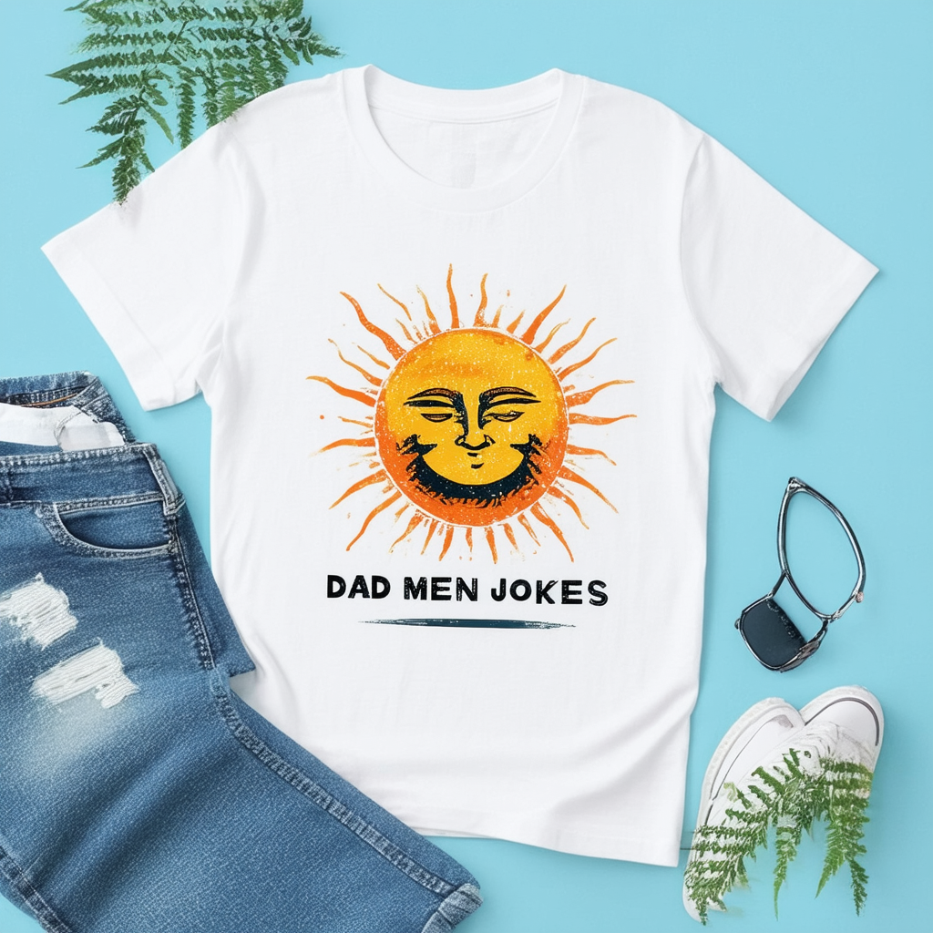 Fifth Sun Men's Dad Jokes Graphic Tees