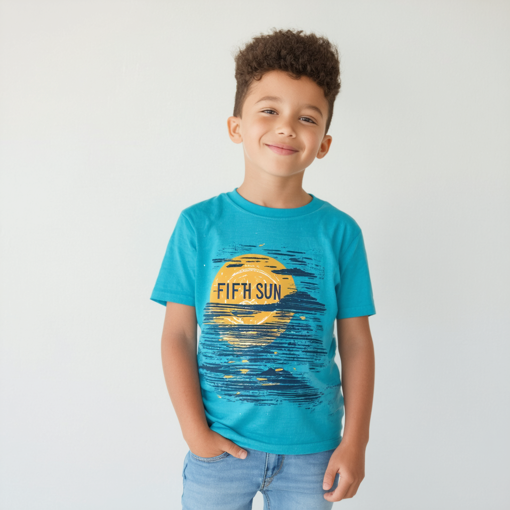 Fifth Sun Big Officially Licensed Cup Pair Youth Boy's Tee