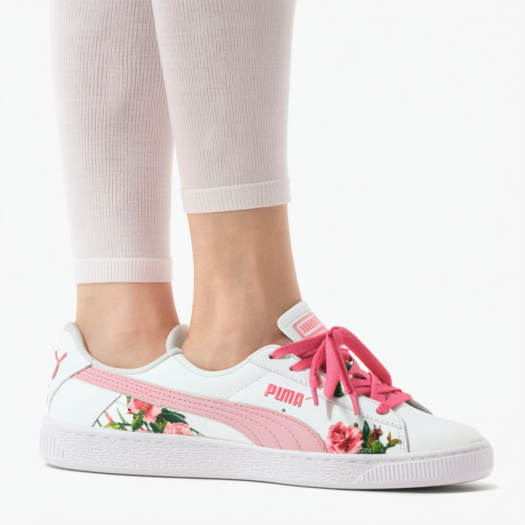 Puma Women's Janine Dance Flower Fashion Sneaker