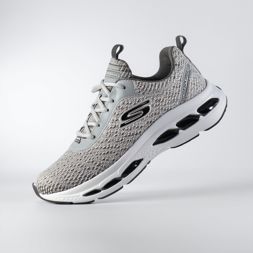 Skechers Men's Max Cushioning Ultimate Distinct Premium-Leather Stability Walker & Runner Sneaker