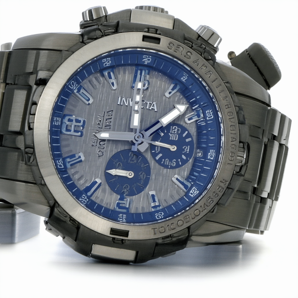 Invicta 53mm Sea Base Swiss Made Chronograph Titanium Bracelet 14257