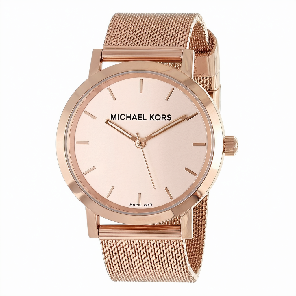 Michael Kors Women's Jayne Three-Hand Rose Gold-Tone Alloy Watch MK7128