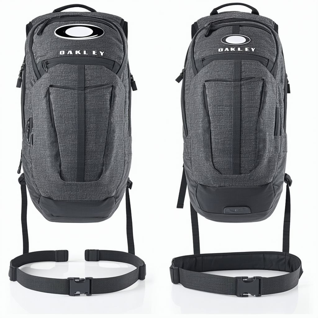 Oakley Men's 5 Speed Pack Backpack, Blackout Dark Heather, One Size