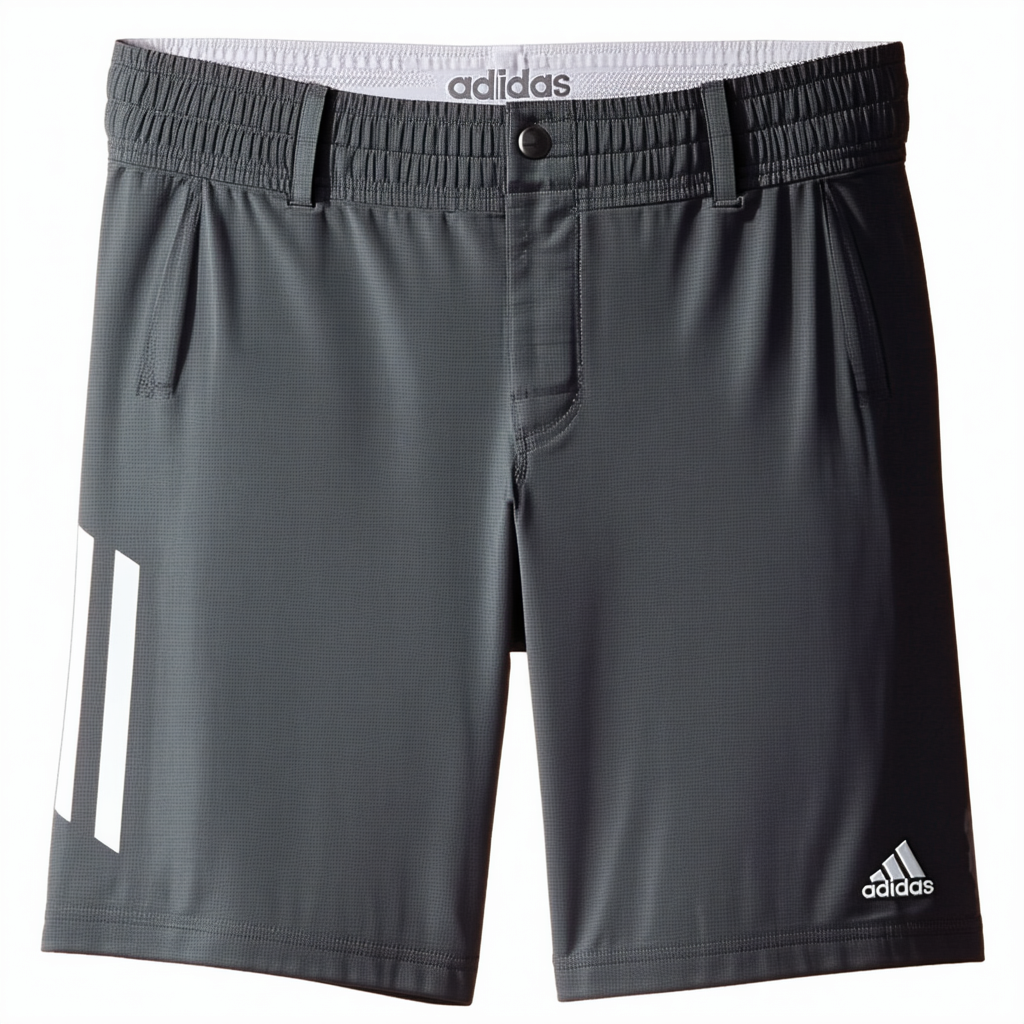 adidas Golf Boy's Pure Motion Stretch 3 Stripes Shorts