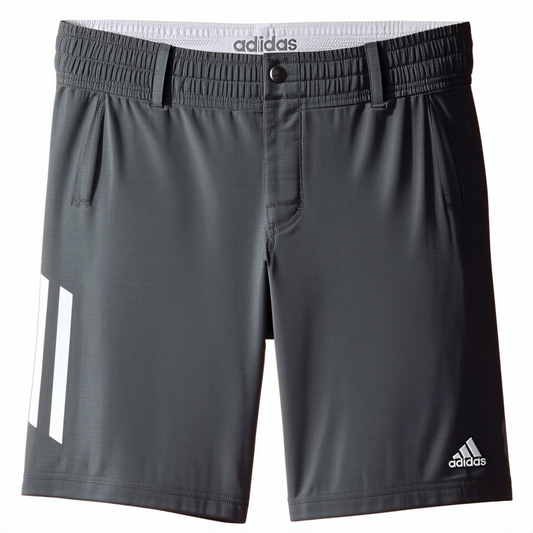 adidas Golf Boy's Pure Motion Stretch 3 Stripes Shorts
