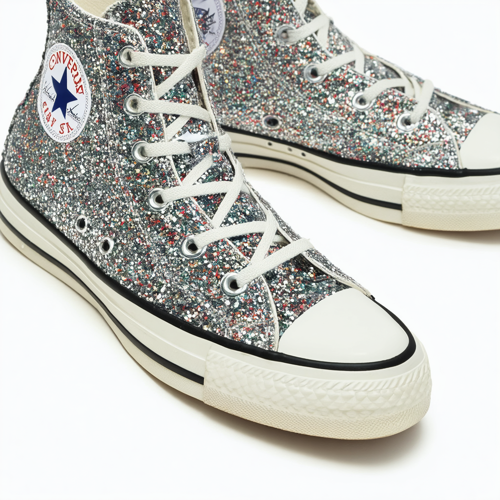 Converse Women's Chuck Taylor All Star Chunky Glitter High Top Sneaker