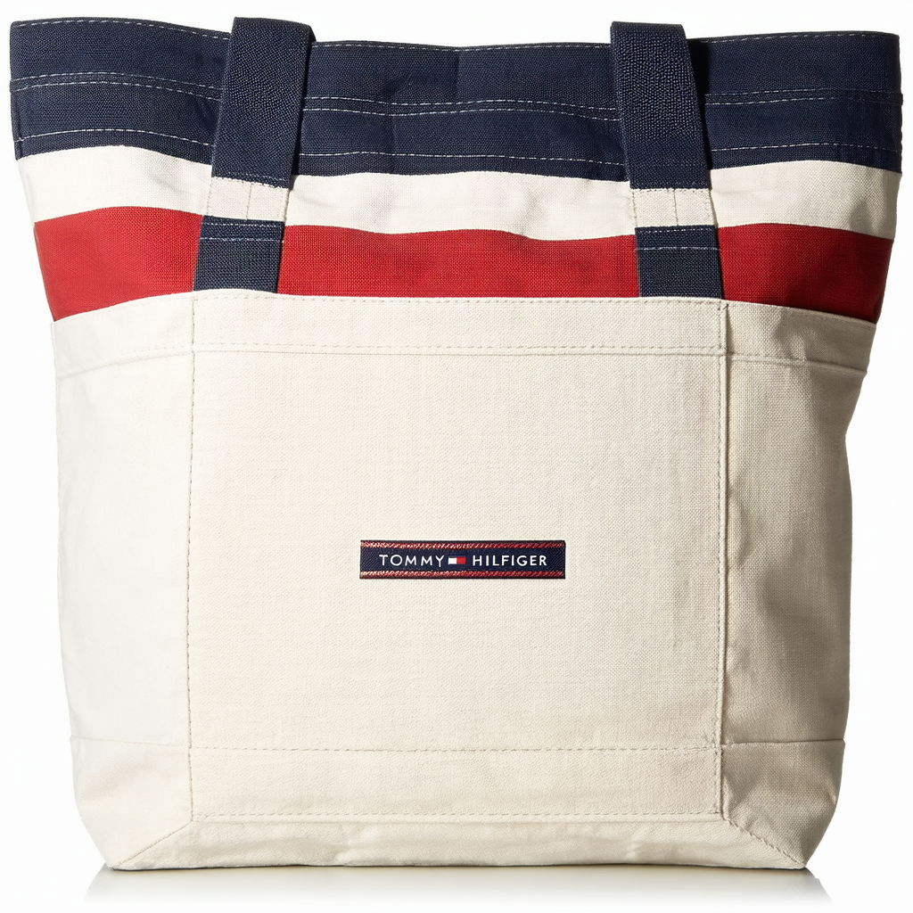 Tommy Hilfiger Canvas Flag Tote