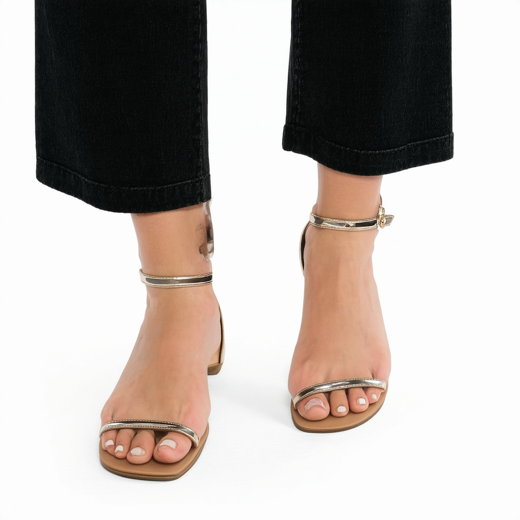 NINE WEST Women's Ulfred T-Strap Sandal