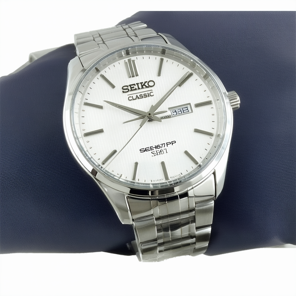 Seiko Classic SGEH67P1 Mens Wristwatch Classic & Simple