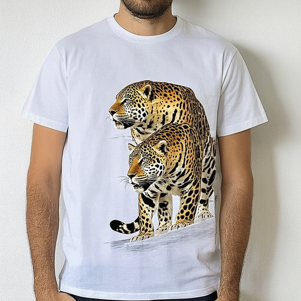 The Mountain Men's Two Jaguars T-Shirt