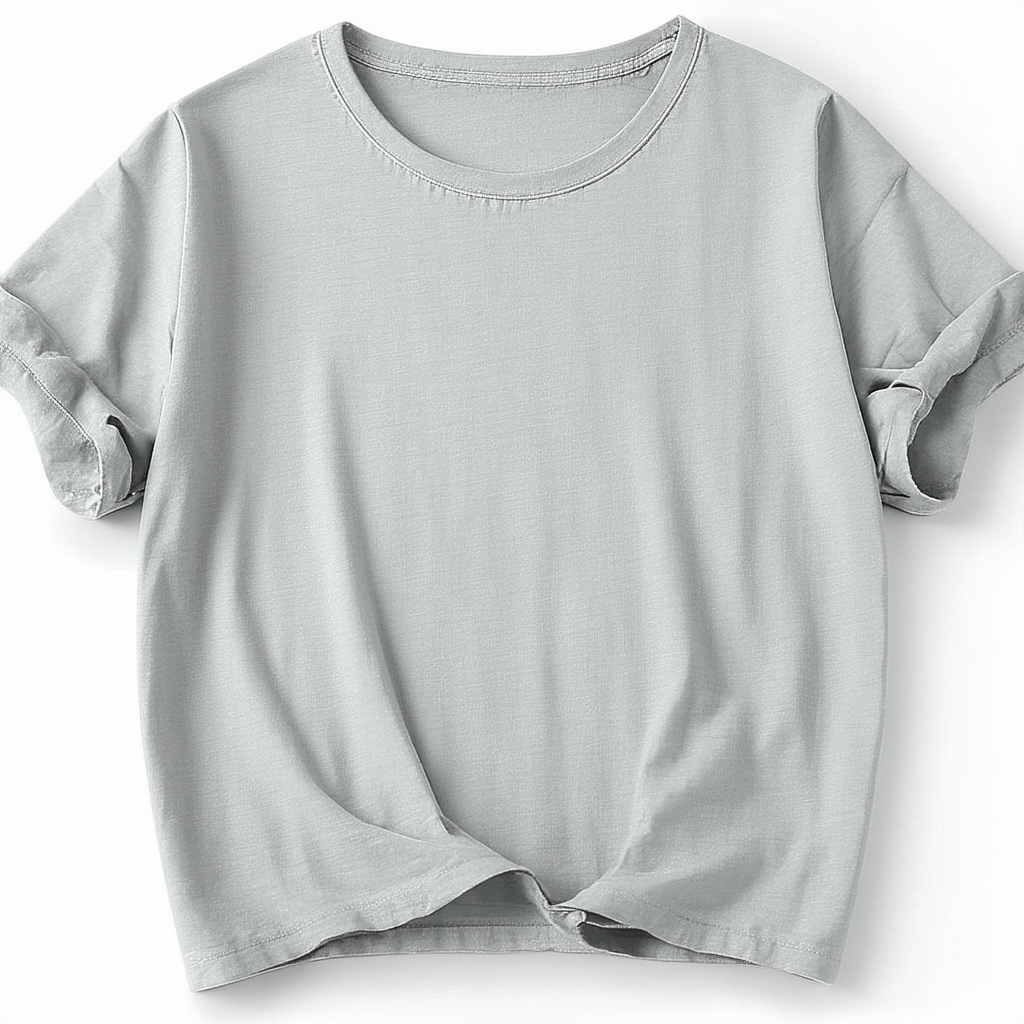 T-Shirt for Women Loose Fit Short Sleeve and 3/4 Sleeve Shirt Soft Comfy Round Neck Casual Blouse