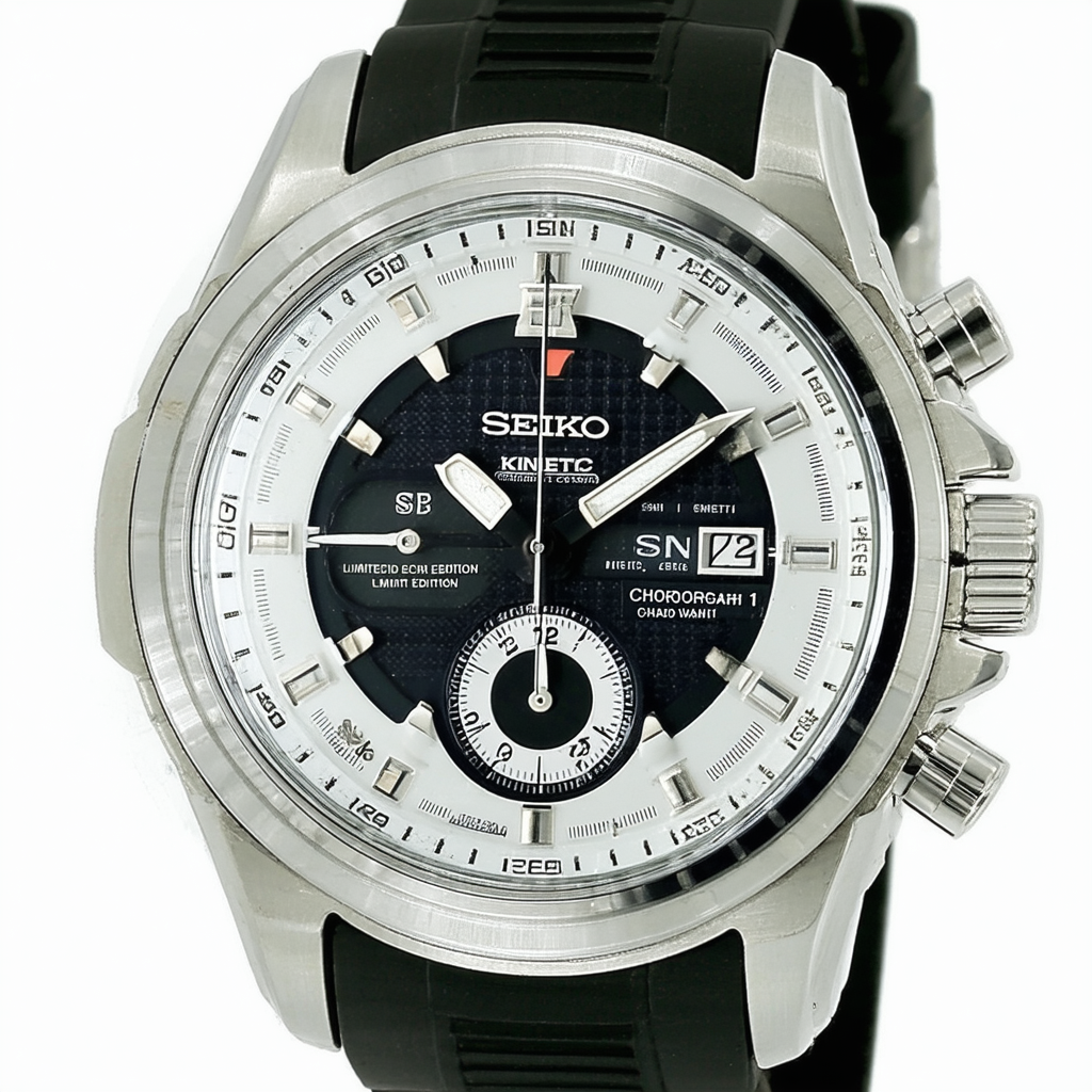 Seiko Kinetic Chronograph Limited Edition Men's Watch #SNL071