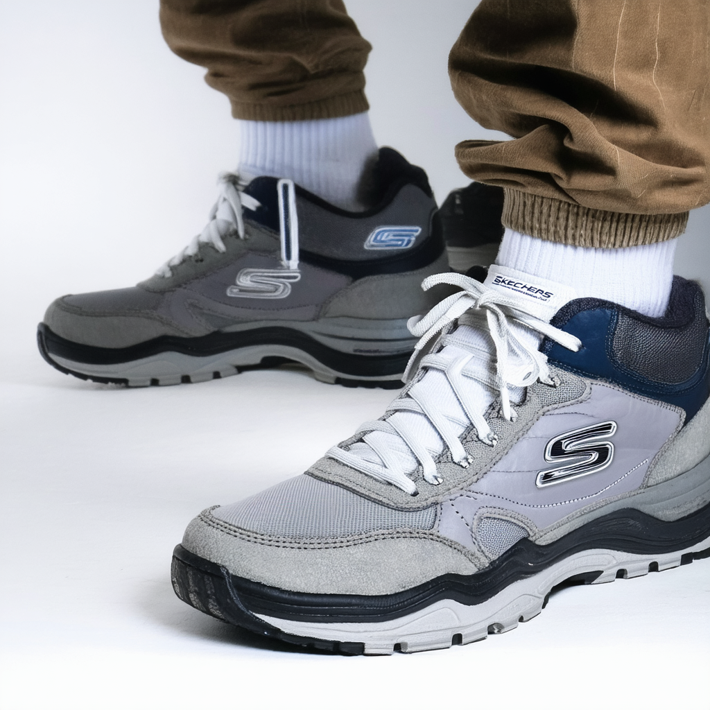 Skechers Relaxed Fit Arcade II Demps Mens Sneakers