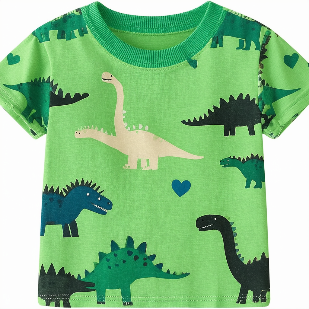 Threadrock Kids Heart of Dinosaurs Toddler T-Shirt