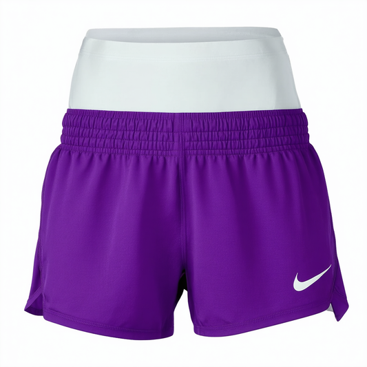 Nike Womens Running Athletic Shorts Purple XS