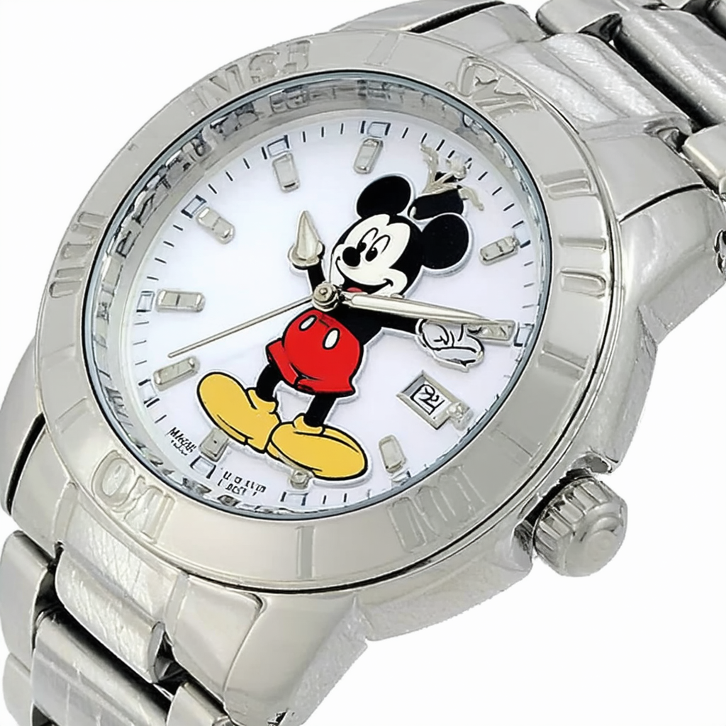Invicta Mickey Mouse Women's 22869 Disney Limited Edition Analog Display Quartz Silver Watch