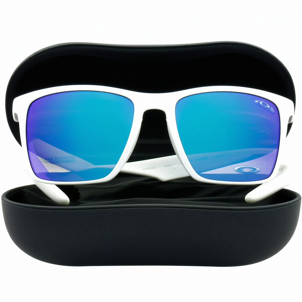 New Oakley Polarized Gascan Polished White Jade Iridium Men's Sunglasses 24-363