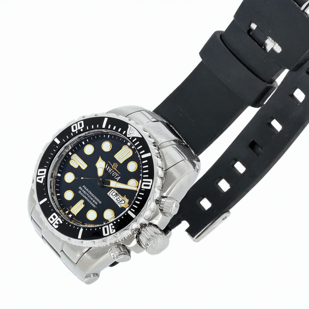 Invicta Men's 14998 Pro Diver Black Dial Stainless Steel Watch