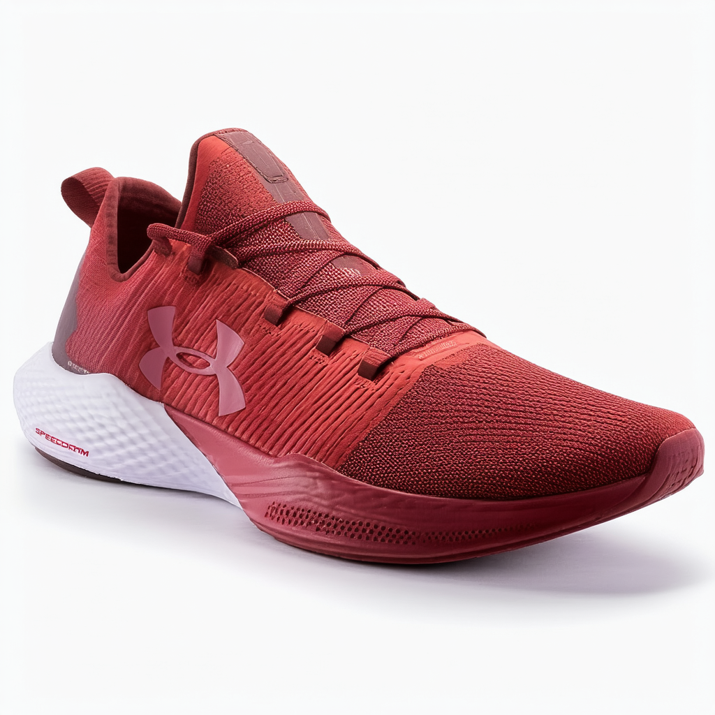 Under Armour Men's Speedform Slingwrap Fade Sneaker, Spice Red (600)/Red, 10.5