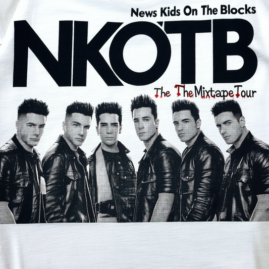 News Kids On The Blocks NKOTB The Mixtape Tour 2022 T-Shirt for Men Women (Printed Front and Back)