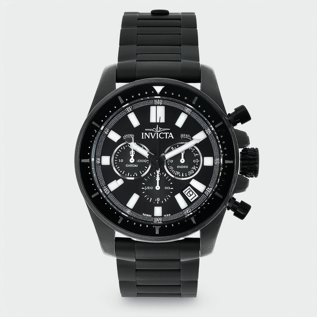 Invicta Men's 18610 S1 Rally Analog Display Japanese Quartz Black Watch