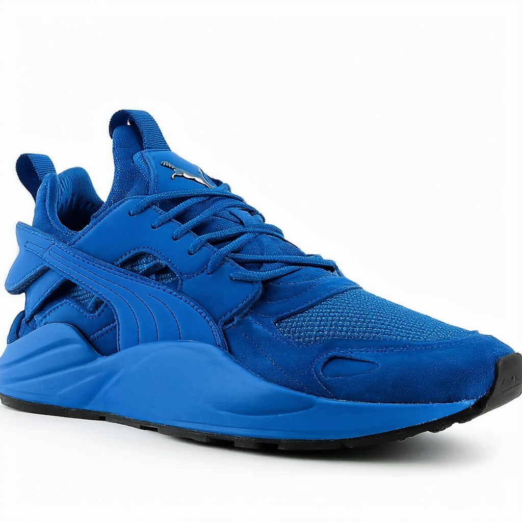 PUMA Blaze of Glory NYK Men's Suede Blue Sneakers 10.5M