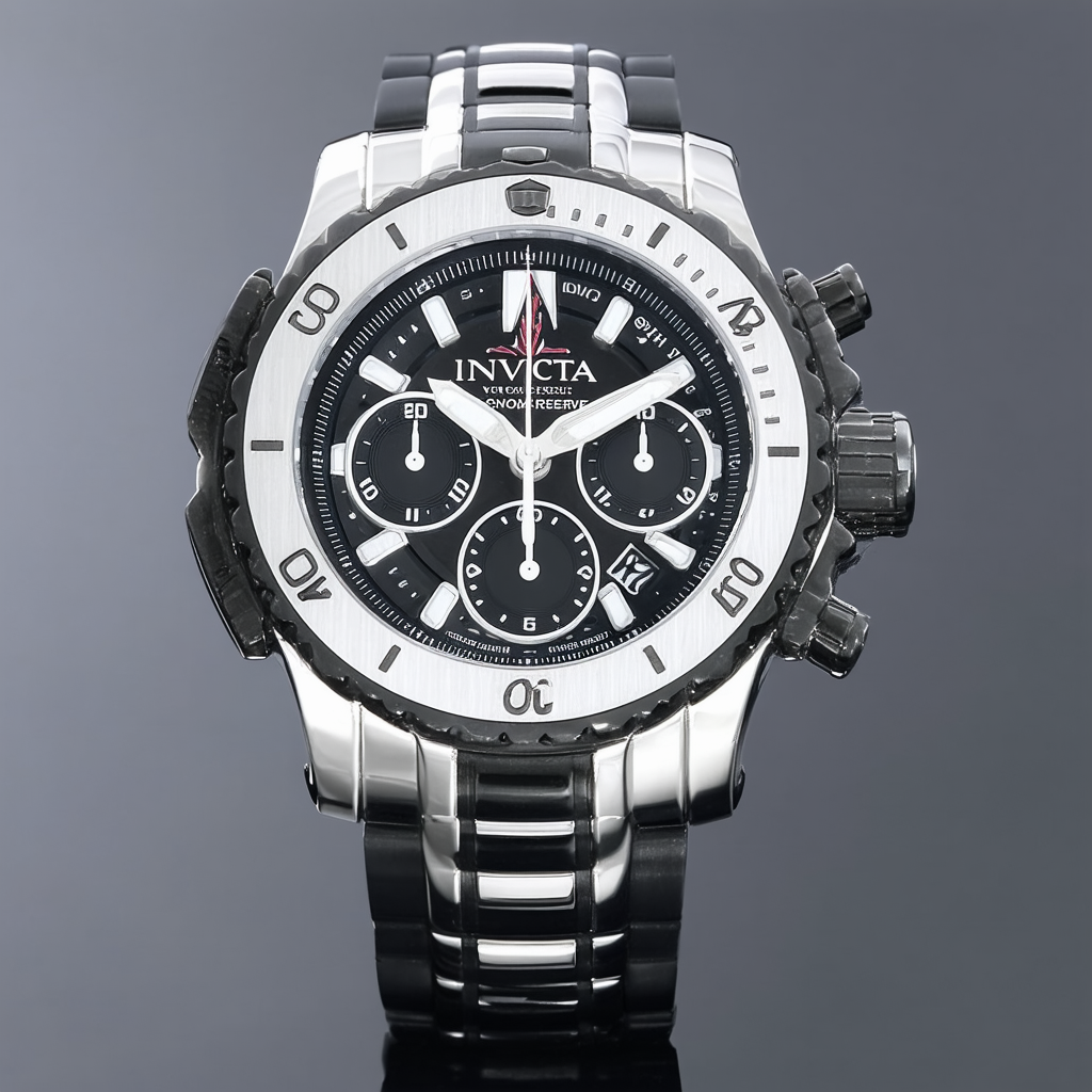Invicta Men's 0359BBB Venom Reserve Elegant Chronograph Watch