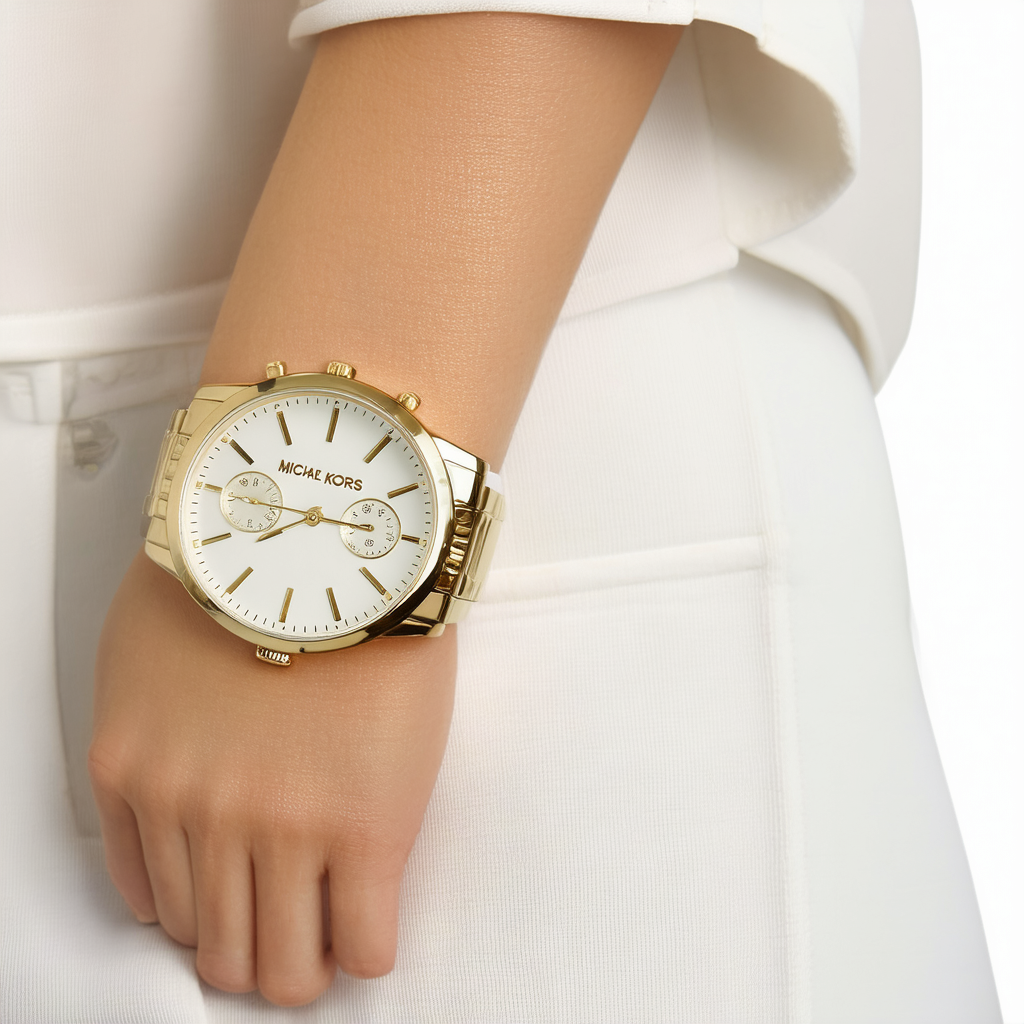 Michael Kors Women's Mini Darci Gold-Tone Watch MK3444