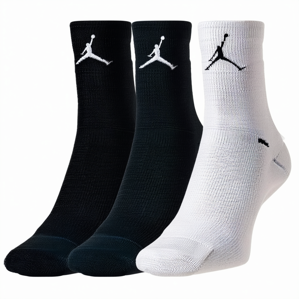 Nike Air Jordan Retro 10 High Crew Sock 2 Pack