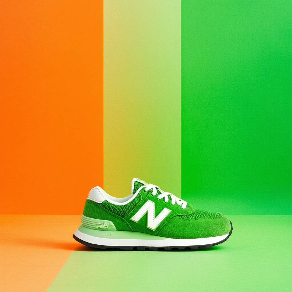 New Balance Surprisingly Orange Green