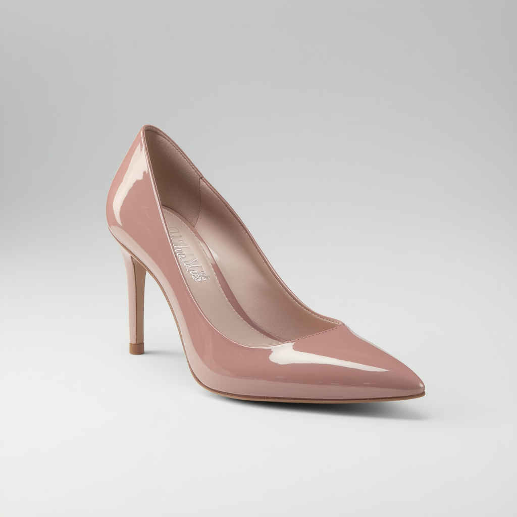 Calvin Klein Women's Genoveva Dress Pump, Blush Patent, 5 M US