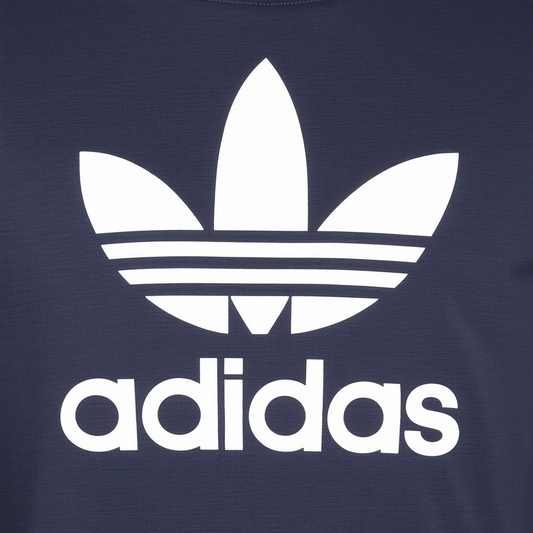 adidas Originals Linear Trefoil Men's Shortsleeve T-Shirt Legend Ink/White br4326