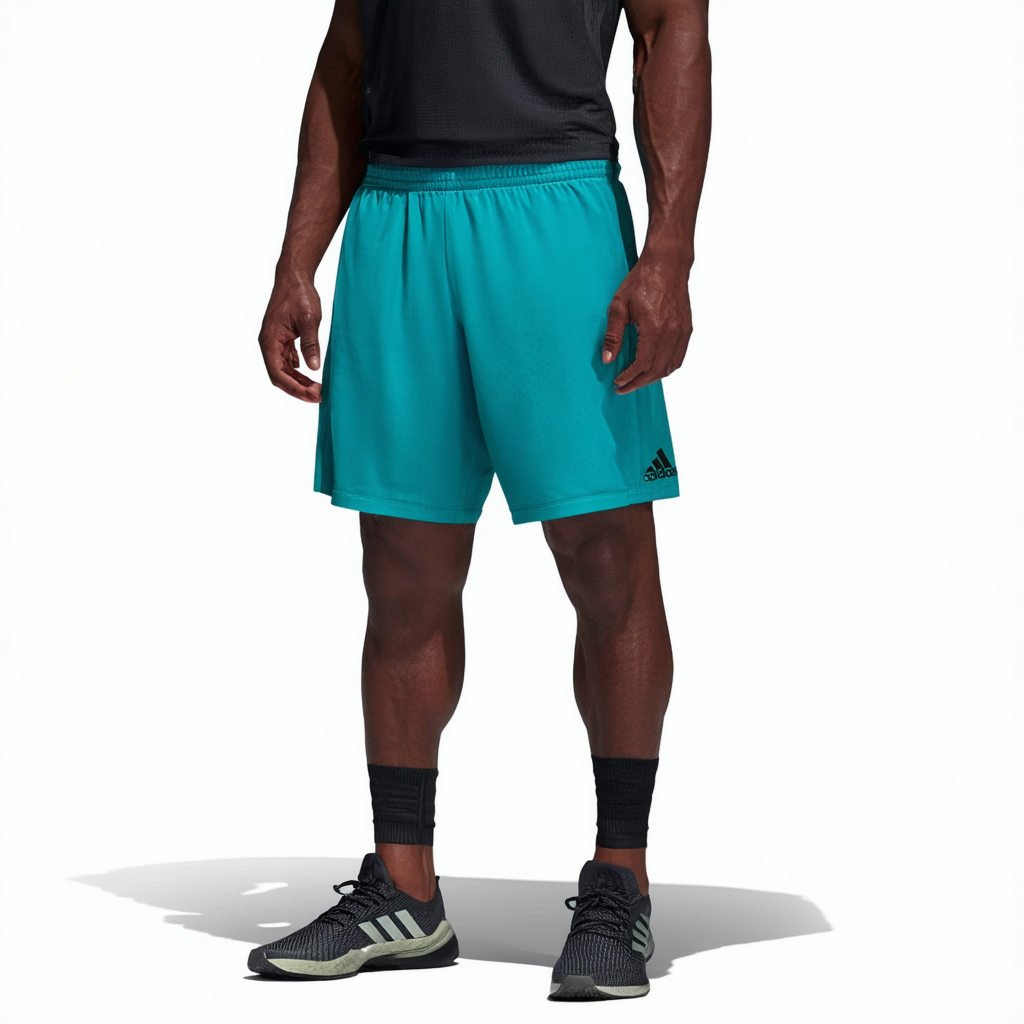 adidas Men's Designed 4 Training Heat.RDY High Intensity Shorts, Legacy Teal, Large