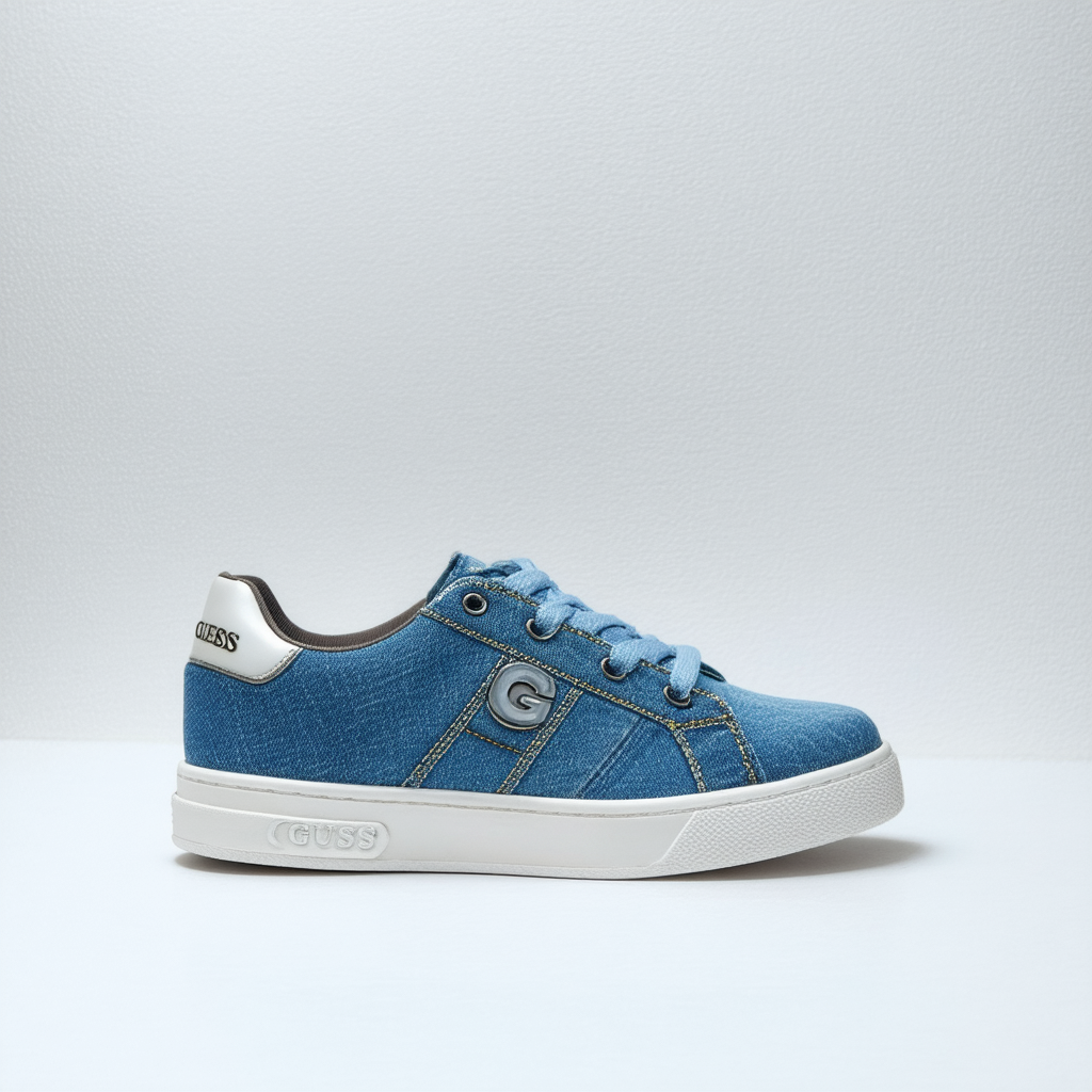 G by GUESS Women's Orily Denim/Denim Sneaker